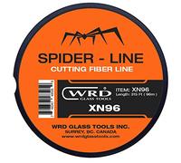 WRD Spider XN 96 Series 315 Ft Auto Glass Removal, Windshield Cut Out Fiber Line, Orange, 0.85mm Diameter, 320 Lb Tensile Strength, Braided, 14 Pre-Marked Lengths