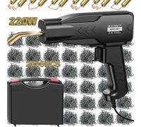 Wrdlosy 220W Plastic Welder, 2000 Staples Plastic Welding Kit, Custom Plastic Welding Kit, Super Powerful Portable Plastic Soldering Kit, Fast and Accurate