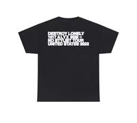 WRdrtFTYH Destroy Lonely No Stylist Tour Merch T-Shirt Black XXL