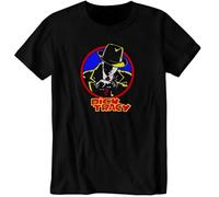 WRdrtFTYH Dick Tracy Heavy Cotton t-Shirt Black 3XL