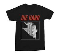 WRdrtFTYH Die Hard Bruce Willis t-Shirt Black XXL
