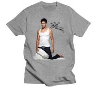 WRdrtFTYH Signed Enrique Iglesias T Shirt tee t-Shirt Secret Santa Gift Autograph Grey S