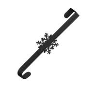 Wreath Door Hanger - Snowflake Front Door Hanger Door Wreath Hanger - Multipurpose Door Hanger Hook Door Wreath Hook for Wreath Coats Scarves Towels