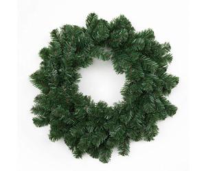 (Wreath, Green Un-Lit) Christmas Garlands and Wreaths - Many Styles