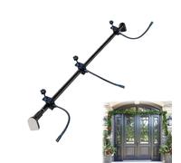 Wreath Hanger for Front Door Adjustable Holder for Wreaths | Heavy Duty Metal Stand for Outdoor Christmas and Halloween Decorations Garlands Lights and Wreaths