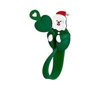 Wreath Hanger - Santa Claus Christmas Door Hook for Festive Decoration, Heavy Duty Metal Design with Non-Scratch Finish, Versatile Hanging Hook for Wall, Window, Garland, Stockings