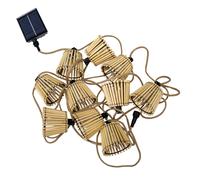 Wreath Of Led Lights New Garden Okinawa 8 M 10 Solar NEW