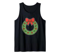 Wreath with Bow and Berries Tank Top