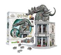Wrebbit 3D | Diagon Alley Collection: Gringotts Bank - 300 -Piece | 3D Jigsaw Puzzle | Ages 14+ |