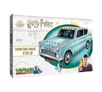 Wrebbit 3D Harry Potter Flying Ford Anglia Mini Jigsaw Puzzle - 130 Piece