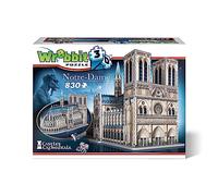 Wrebbit - 3D Jigsaw Puzzle - Notre-Dame Cathedral - 830 Pieces - Ages 14+