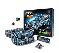 Wrebbit | Batman: Batmobile - 225 Pieces | 3D Jigsaw Puzzle | Ages 12+ |