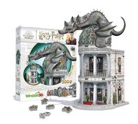 Wrebbit 3D | Diagon Alley Collection: Gringotts Bank - 300 -Piece | 3D Jigsaw Puzzle | Ages 14+ |