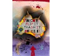 Wreck It Flip It Trash It Ditch It: COLOR Interior/Creative Interactive Journal For Kid To Draw Paint Glue Destroy/Messy Notebook And Diary