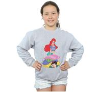 Wreck It Ralph Ariel And Vanellope Sweatshirt Disney Grey 9 Years