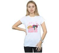 Wreck It Ralph Aurora And Vanellope Cotton T-Shirt Disney White S