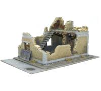 Wrecked House Wargaming Plastic Scenery Bolt Action | by Warlord Games