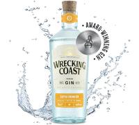 Wrecking Coast Clotted Cream Gin - Unique Cornish Craft Gin with Smooth Creamy Finish, Distilled in North Cornwall, Perfect Gin Gift 70cl, 44% ABV