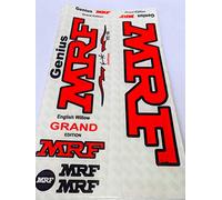 Wrecking Machine MRF 2020 3D Embossed VIRAT KOHLI VK18 Edition Model Cricket Bat Sticker Full Set , Red