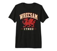 Wrecsam Cymru Wrexham Wales Welsh Dragon Premium T-Shirt