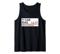 Wrecsam Y CAE Ras Iconic Street Sign Tank Top