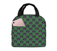 Wreioau The Shining' Overlook Hotel Room 237 Carpet Insulated Lunch Bag For Women Men Reusable Durable Waterproof Lunch Box Thermal Cooler Tote Bag For Work School Travel Picnic
