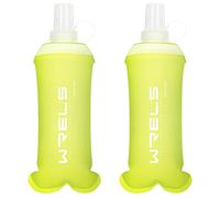 WRELS Running Water Bottle,250ml/350ml/500ml TPU Soft Flask,Collapsible Water Bottles for Hydration Vests and Running Belts Backpack, Soft Water Bottles For Hiking Cycling Climbing