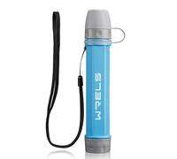 WRELS Water Filter Straw,NSF & SGS Certified Personal Portable Filter for Camping Hiking Survival,Outdoor Water Filter with Carabiner & Extension Tube - Emergency Water Filtration System