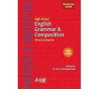 Wren & Martin High School English Grammar And Composition Book (Multicolour Edition)