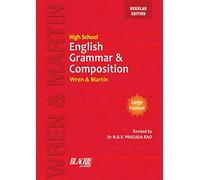 Wren & Martin High School English Grammar And Composition Book (Regular Edition)