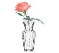 Wrenbury Posy Vase Ribbed Glass Vase for Flowers 15cm | Small Container for Posies - Mini Bud Mothers Day Gift
