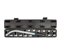 Wrench for dismantling tensioners with replaceable tips - set of 14 pcs.