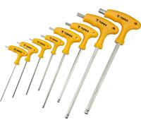 Wrench Hex Type T 2-10mm CrV Steel (Set of 8) 35D967