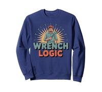 Wrench Logic Mechanic Humor For Workshop Minds Sweatshirt