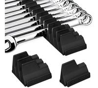 Wrench Organizer for 40PCS Spanners Holder for Tool Drawer Storage Improving Efficiency Magnetic Modular Rack Combination Spanners Tool Organization and Classification Wall-Mounted Pliers Holder