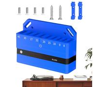 Wrench Organizer Magnetic, Magnetic Tool Holder | Wrench Rack, For Bicycle Hex Wrench Garage Workshop Repair Tool Wall Provides A Secure Grip On Small Tools