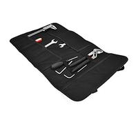 Wrench Organizer, Roll Up Tool Bag Wrench Roll Up Pouch Tool Pouch Tool Roll Bag Organizer Multifunction Pouch Holder Roll Up Storage Bag for Handle Repairing Tool (Blue)