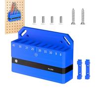 Wrench Organizer - Wall Mounted Tool Storage Holder, Allen Key Rack Garage And Workshop, Durable Metal Holder Bicycles, Hand Tools, Repair Equipment | Wo