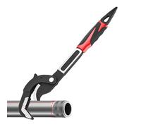 Wrench, Pipe Wrench - Multifunctional Adjustable Pipe Wrench, Non-Slip Handle, Plumbing Tool Made of Carbon Steel for Nuts, Bolts, Screws