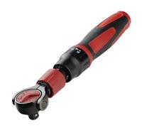 Wrench Ratchet, Portable Ratcheting Wrenches for Bike, 72 Tooth Swivel Heads Reversible Steel Socket with Smooth Turn, Gear Rachets for Motorcycle, Workshop and Garage, 1.57x11.61 Inches