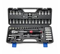 ＡＷＨＡＯ Wrench Ratchet Socket Set Kit with Adjustable Control Alloy Steel Components Ratchet Portable Organizer Case Suitable for homeowner toolkits Weekend Projects Repair Benches Mobile Work
