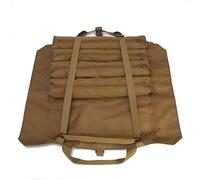 Wrench Roll Up Pouch Tools Organizer Bag Super Storage with 23 pockets (Tan)