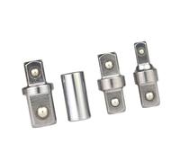 Wrench Socket Adapter 1/4 to 3/8 or 1 / 2Inch Double Head Square Drives Converter Set for Construction and Maintenance Technician Tools
