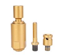 Wrench to Hammer Adapter Durable Steel Electric Impact Drill Converter Efficient Powerful Tool for Professional Handymen Construction Workers 406 Steel Round Shank