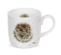 Royal Worcester Wrendale Awakening Hedgehog Mug By Royal Worcester - Single Mug Multi
