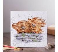 Wrendale Blown Away Greetings Card
