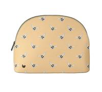 Wrendale Busy Bee Design Cosmetic Bag Brass