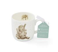 Portmeirion Home & Gifts Mug-Role Model (Elephants), Bone China, Multi-Colour, 19 x 12 x 8 cm