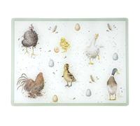 Wrendale Designs Wrendale Work Top Saver in White, Glass | Charlies