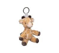 Wrendale Camilla Giraffe Plush Keyring Silver